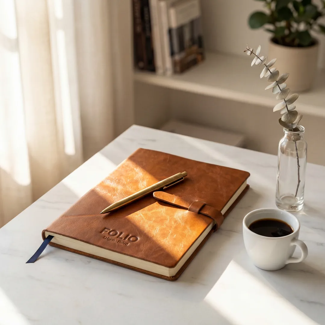 Notebook — AI lifestyle photo